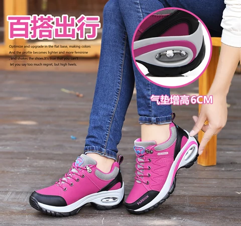2025 Summer Women Casual Platform Shoes Outdoor Thick Sole Walking Shoes Women Casual Sports Shoes Anti Slip Camping Shoes