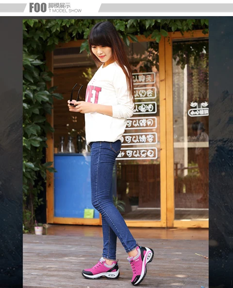 2025 Summer Women Casual Platform Shoes Outdoor Thick Sole Walking Shoes Women Casual Sports Shoes Anti Slip Camping Shoes