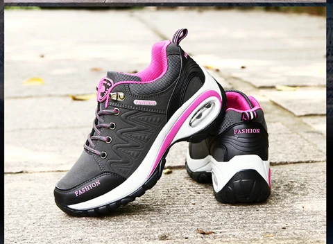 2025 Summer Women Casual Platform Shoes Outdoor Thick Sole Walking Shoes Women Casual Sports Shoes Anti Slip Camping Shoes