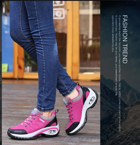 2025 Summer Women Casual Platform Shoes Outdoor Thick Sole Walking Shoes Women Casual Sports Shoes Anti Slip Camping Shoes