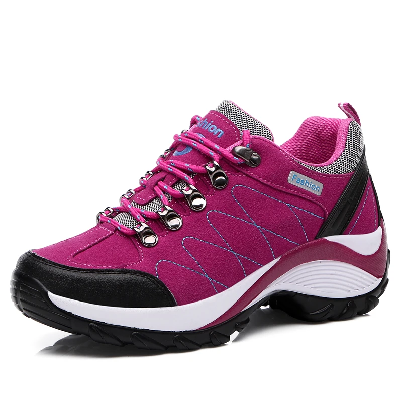 2025 Summer Women Casual Platform Shoes Outdoor Thick Sole Walking Shoes Women Casual Sports Shoes Anti Slip Camping Shoes