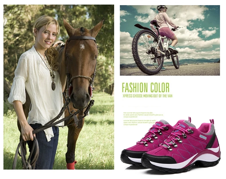 2025 Summer Women Casual Platform Shoes Outdoor Thick Sole Walking Shoes Women Casual Sports Shoes Anti Slip Camping Shoes