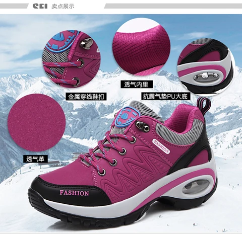 2025 Summer Women Casual Platform Shoes Outdoor Thick Sole Walking Shoes Women Casual Sports Shoes Anti Slip Camping Shoes