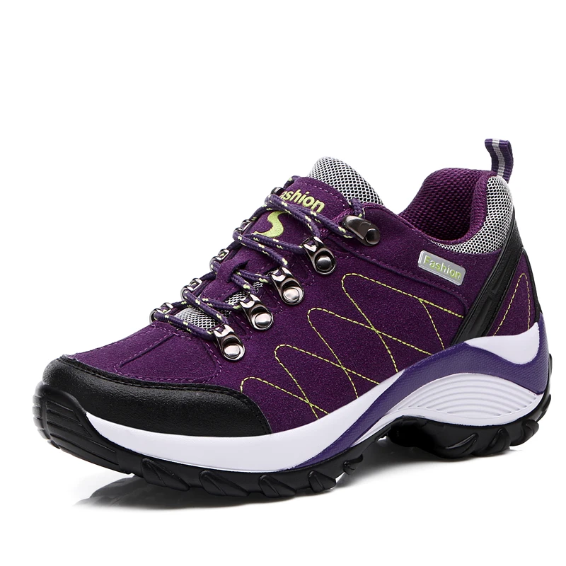 2025 Summer Women Casual Platform Shoes Outdoor Thick Sole Walking Shoes Women Casual Sports Shoes Anti Slip Camping Shoes