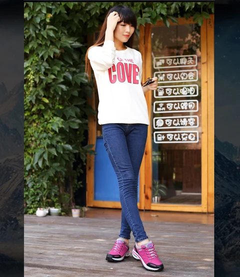 2025 Summer Women Casual Platform Shoes Outdoor Thick Sole Walking Shoes Women Casual Sports Shoes Anti Slip Camping Shoes