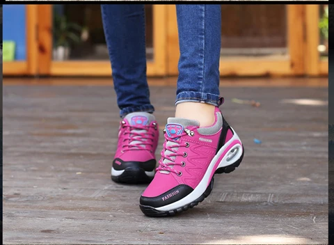 2025 Summer Women Casual Platform Shoes Outdoor Thick Sole Walking Shoes Women Casual Sports Shoes Anti Slip Camping Shoes