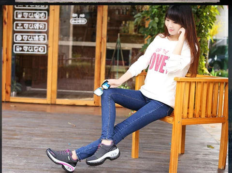 2025 Summer Women Casual Platform Shoes Outdoor Thick Sole Walking Shoes Women Casual Sports Shoes Anti Slip Camping Shoes