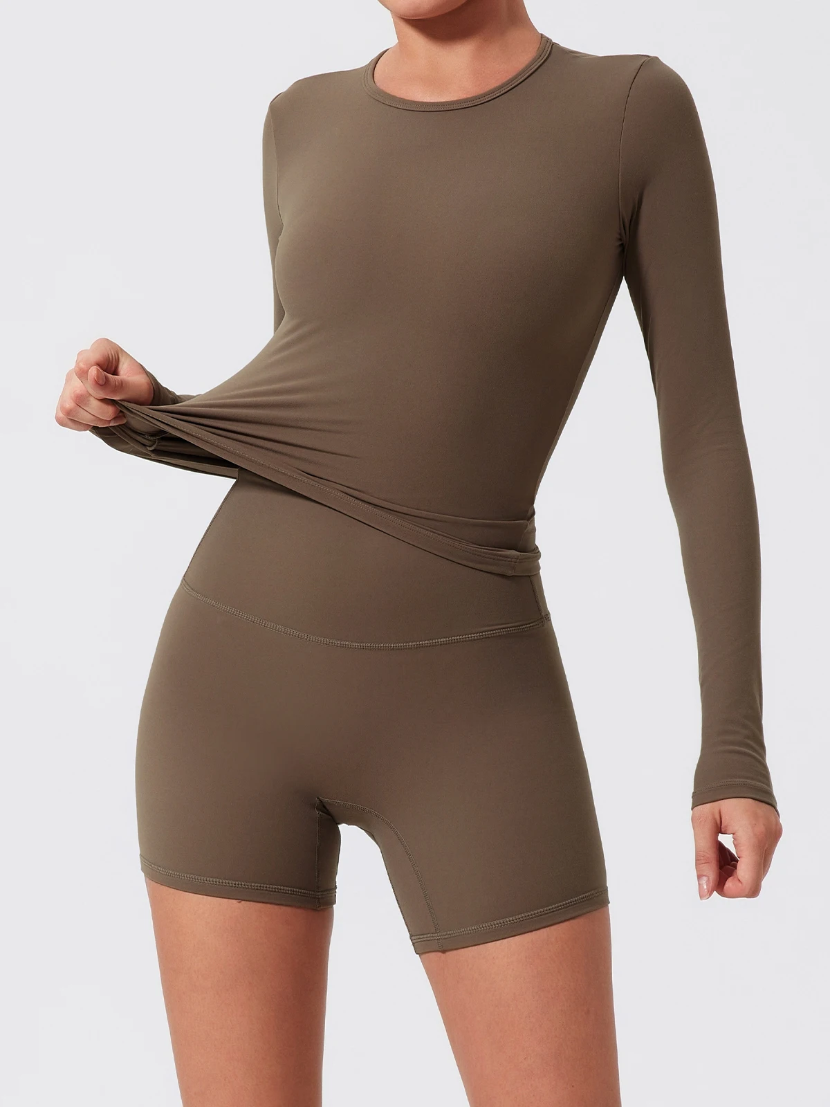 Sports Long Sleeve Shirt Quick Dry Yoga Clothes Gym Top Women Breathable Fitness Yoga Shirt Sportswear Women Workout Top Female