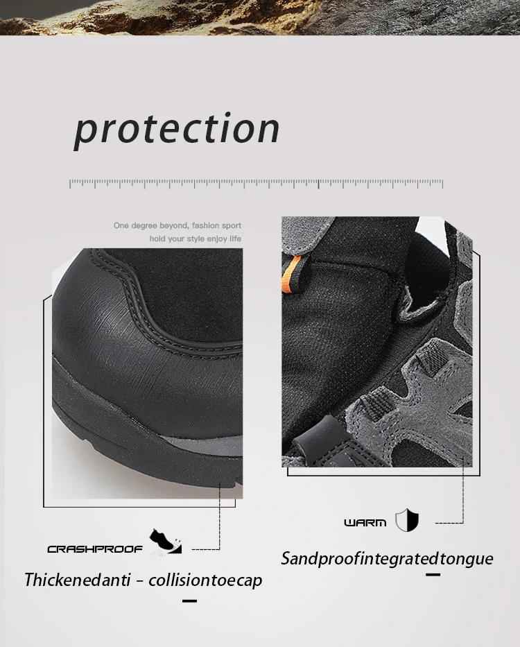 HUMTTO Waterproof Womens Hiking Shoes Luxury Designer Boots for Women Outdoor Climbing Trekking Sneakers New Leather Ankle Boots