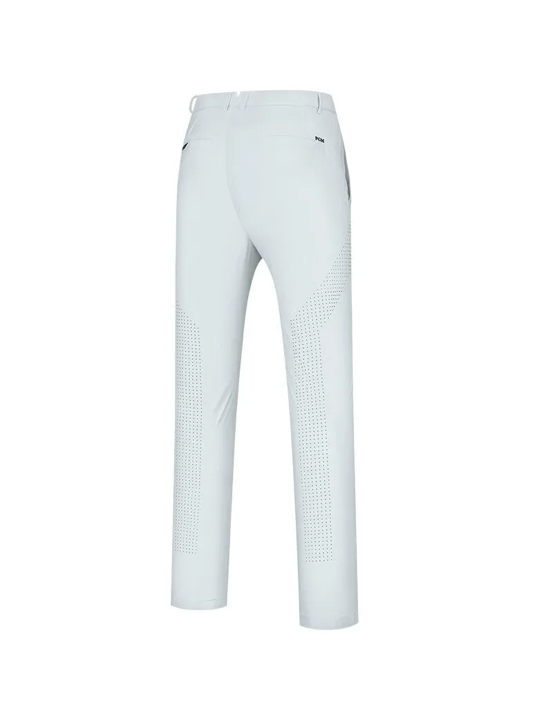 PGM Men's Golf Pants Elastic Comfortable Sports Pant with Perforations Golf Wear for Men KUZ154