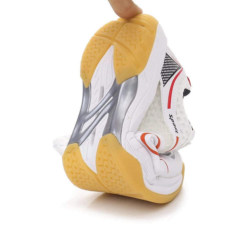 Breathable Mens Womens Badminton Shoes Lightweight Professional Training Sneakers Couple Anti Slip Volleyball Tennis Sport Shoes