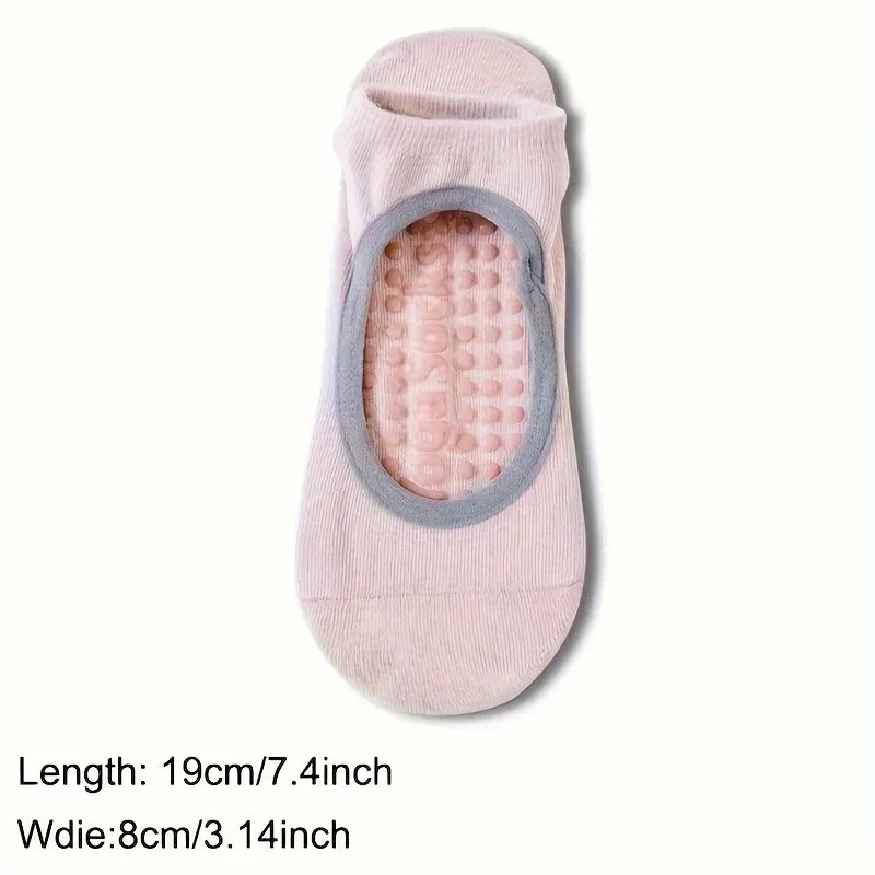Professional Women Yoga Socks for Gym Indoor Sports and Fitness Breathable Silicone Anti-slip Ballet Pilates Dance Sports Socks