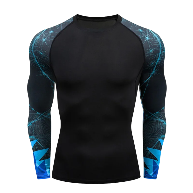Cody Lundin Men's Compression Gym Wear Swim T Shirt Wholesale Men Gym Wear Slim Fit Rash Guard Compression T Shirt
