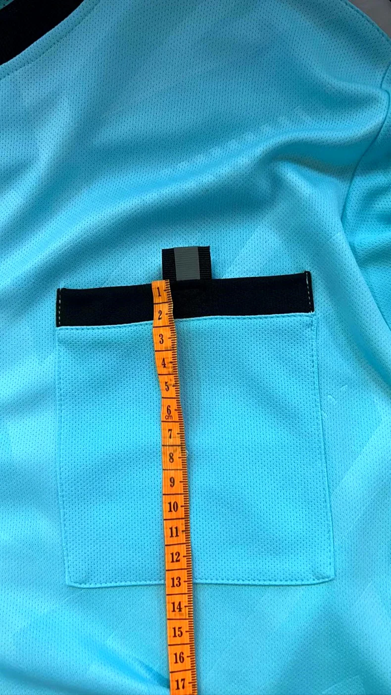 Football Kits 2025 Men Referee Uniforms Soccer Football Jerseys Shirts Pockets Judge Short Sleeve Team Shirt Sportswear Clothes