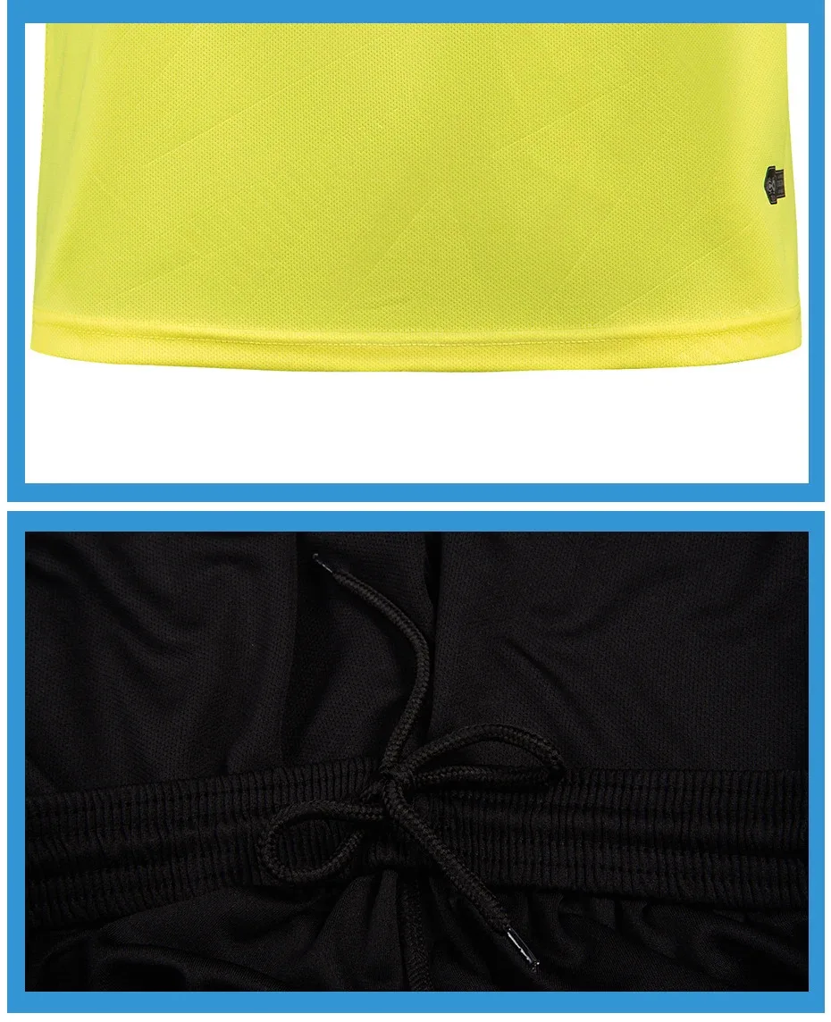 Football Kits 2025 Men Referee Uniforms Soccer Football Jerseys Shirts Pockets Judge Short Sleeve Team Shirt Sportswear Clothes
