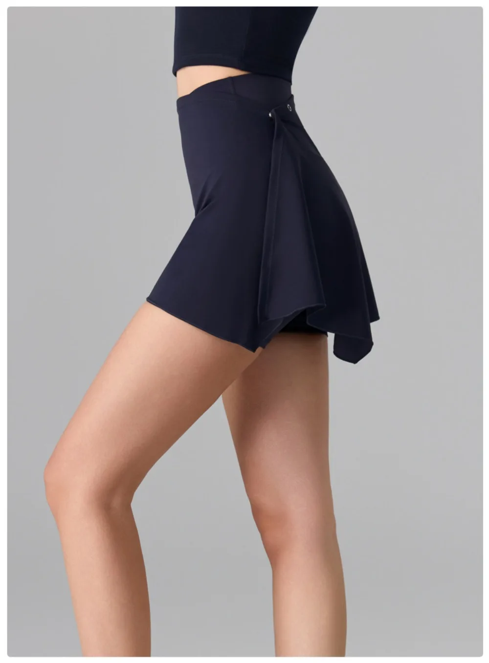 Women's 2-in-1 Anti-Sheer Sports Skort – Running Workout Tennis Badminton Pilates Yoga Shorts Skirt for Spring Summer Activewear