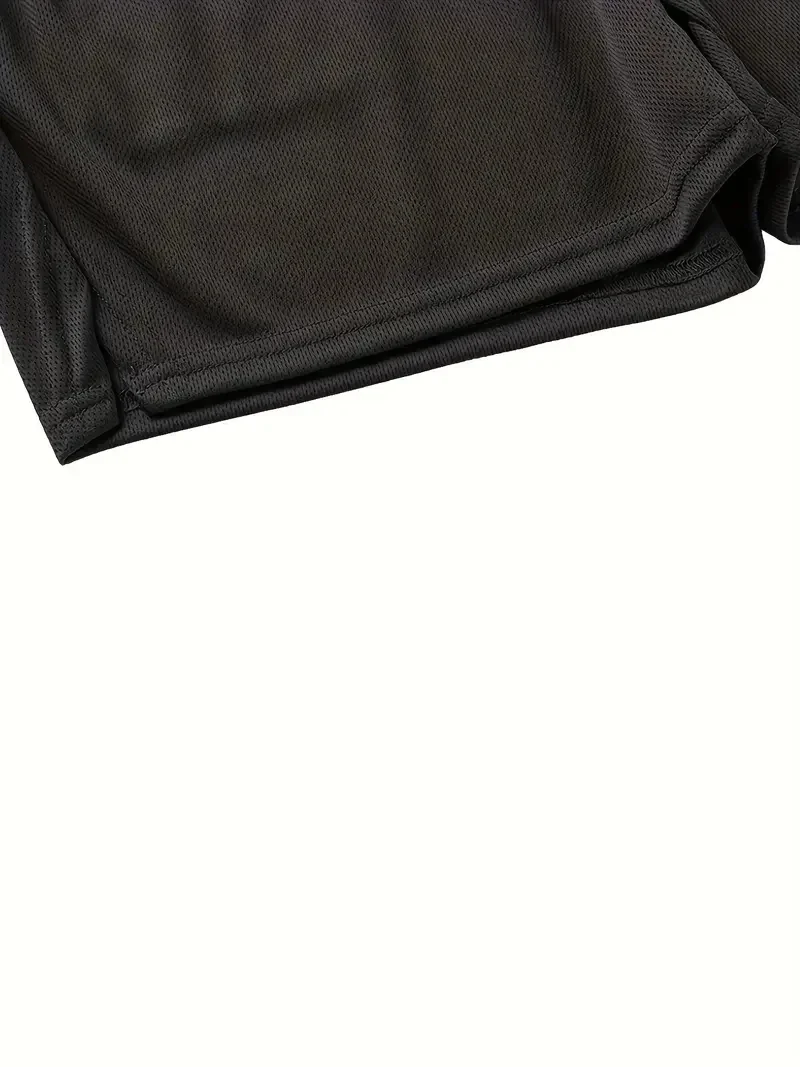 New Men's quick drying breathable printed sports shorts, fitness running shorts, outdoor training shorts, fitness shorts