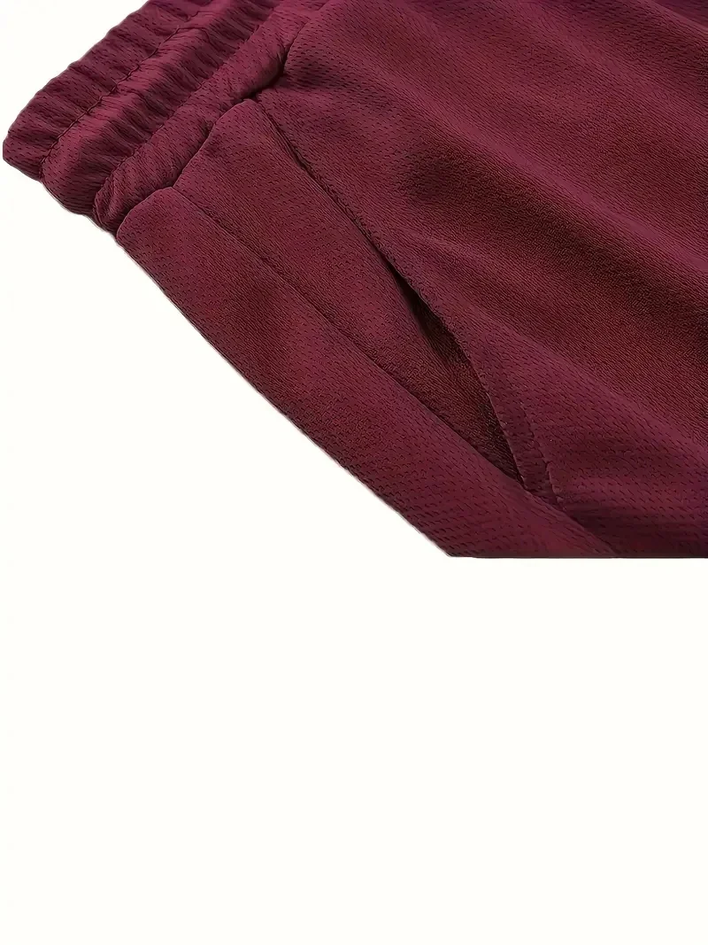 New Men's quick drying breathable printed sports shorts, fitness running shorts, outdoor training shorts, fitness shorts