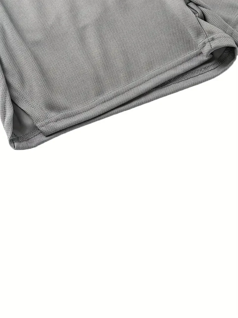 New Men's quick drying breathable printed sports shorts, fitness running shorts, outdoor training shorts, fitness shorts