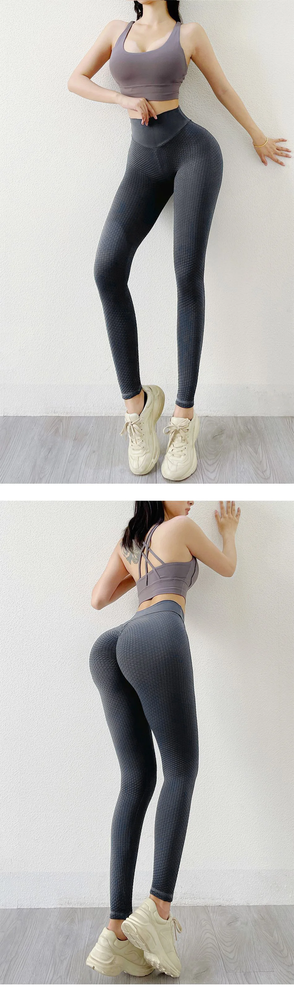 Push Up Yoga Leggings Butt Scrunch Seamless Sportswear Fitness Women Yoga Pants Bright Color High Waist Workout Tight Sweatpants