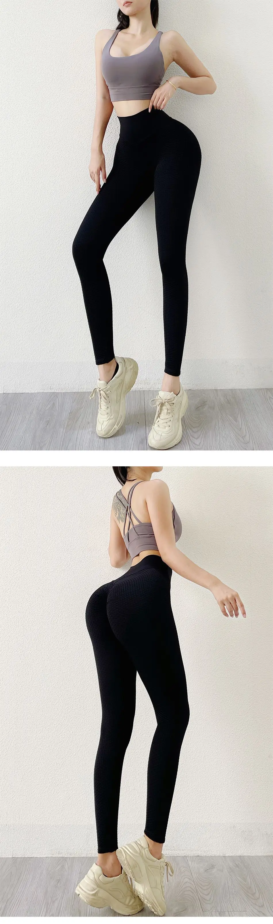Push Up Yoga Leggings Butt Scrunch Seamless Sportswear Fitness Women Yoga Pants Bright Color High Waist Workout Tight Sweatpants