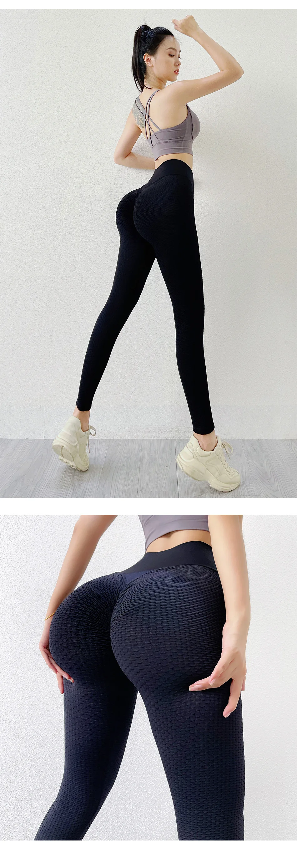 Push Up Yoga Leggings Butt Scrunch Seamless Sportswear Fitness Women Yoga Pants Bright Color High Waist Workout Tight Sweatpants