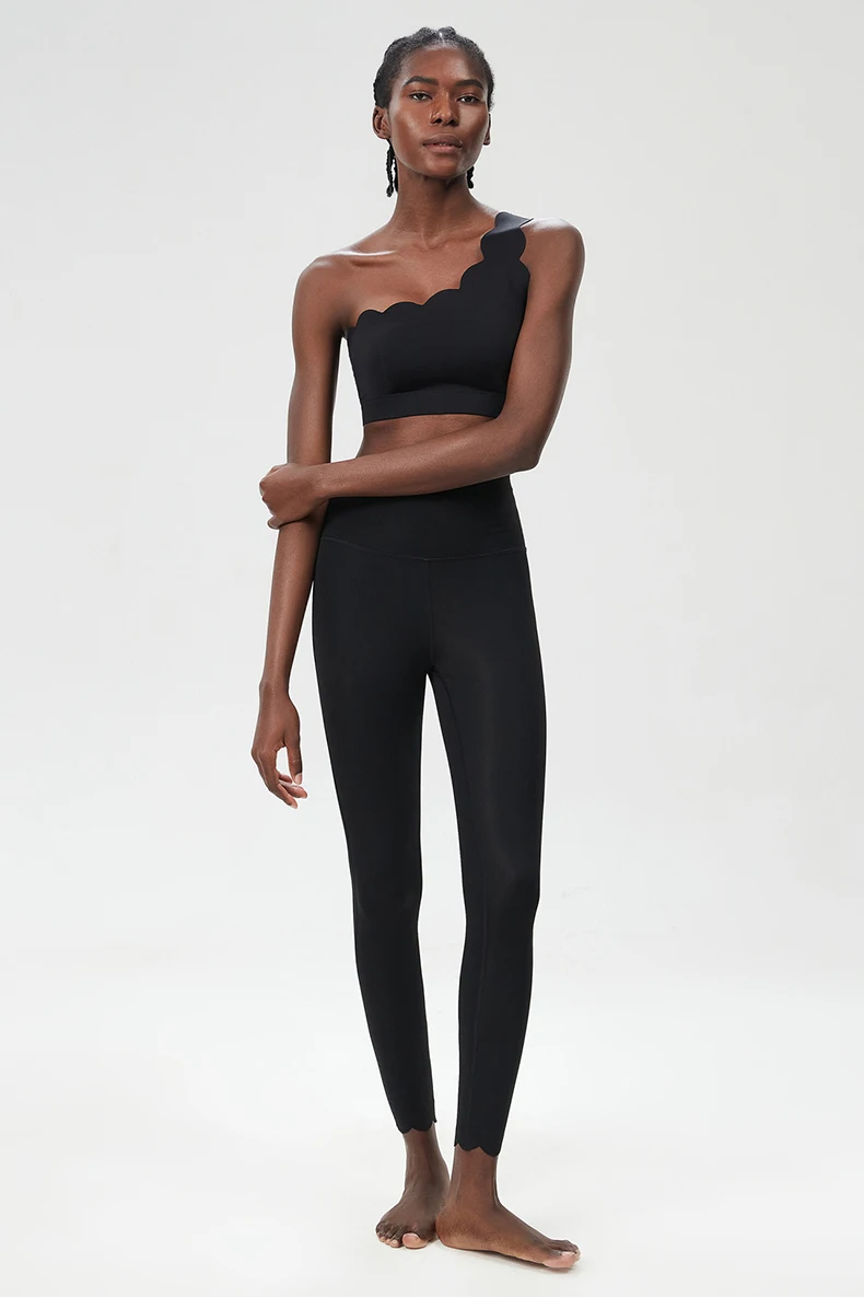 Women Two Pieces Fitness Yoga Set Stretch Soft Running Gym Suit Breathable Quick Dry Sportswear Female Strwetchy Workout Clothes