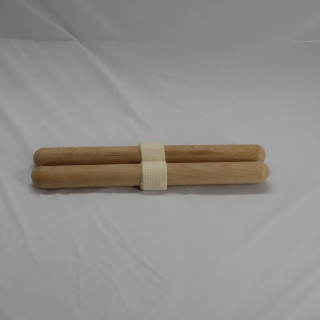 Resistance Band Wooden Beech Handle Portable Exercise Equipment Shoulder and Joint Rehabilitation Home Fitness