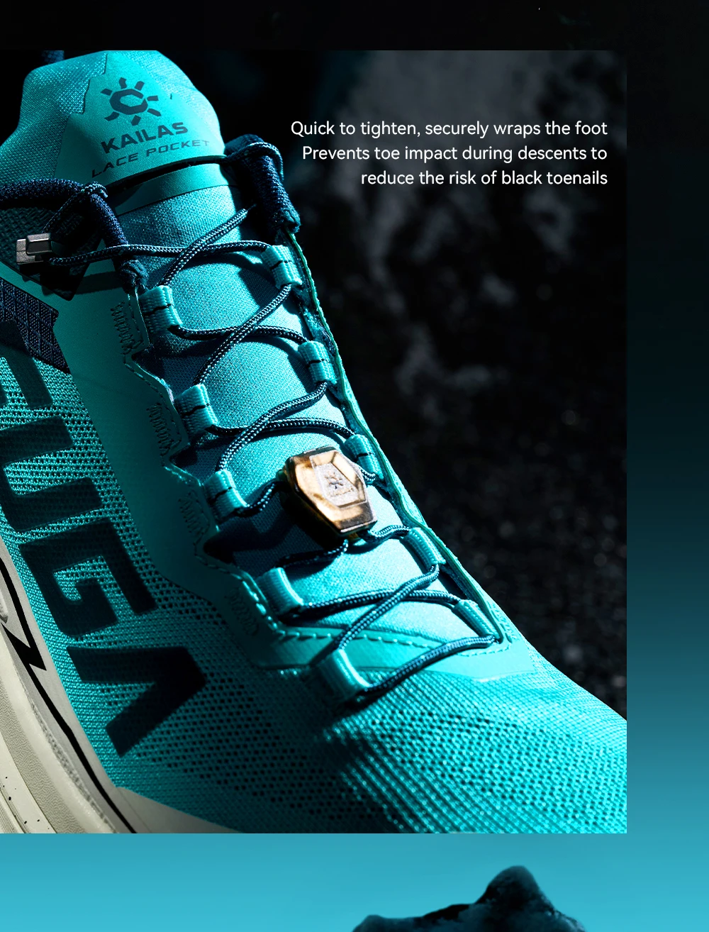 KAILAS FUGA EX3 Trail Running Shoes New Arrival Unisex Lightweight Athletic Anti-slip Breathable Mountain Running Shoe KS2613132