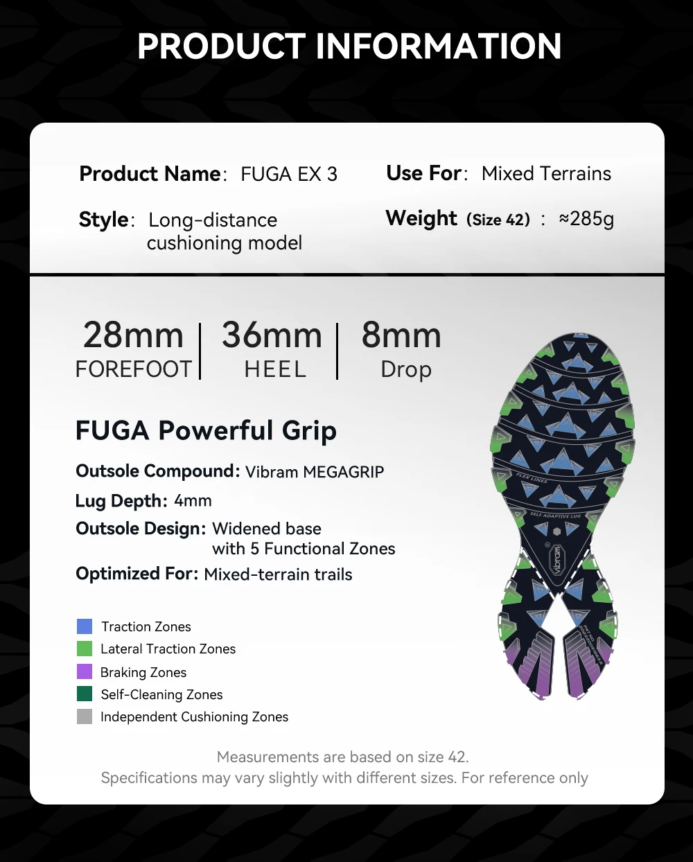 KAILAS FUGA EX3 Trail Running Shoes New Arrival Unisex Lightweight Athletic Anti-slip Breathable Mountain Running Shoe KS2613132