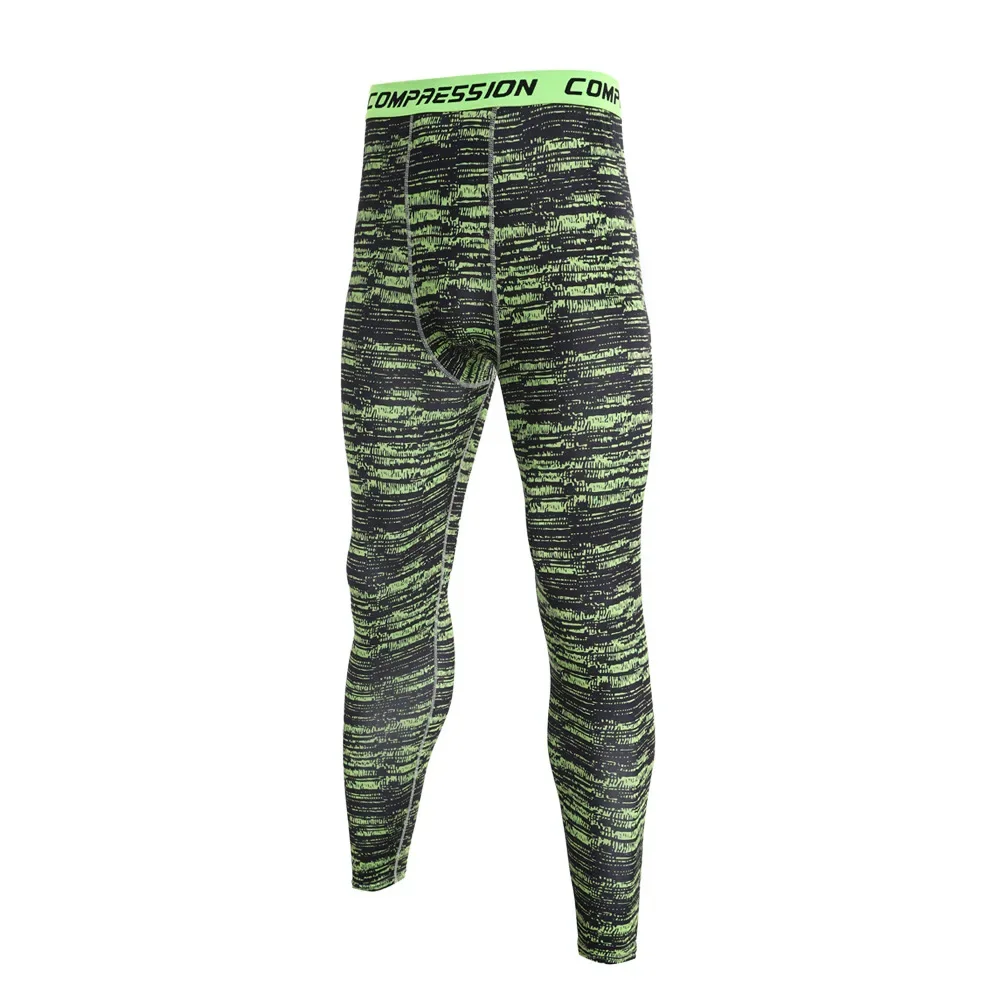 Men's Compression Pants Camouflage Sports Leggings Men Training Leggings Quick Dry Trousers Fitness Pants Running Jogging Tights