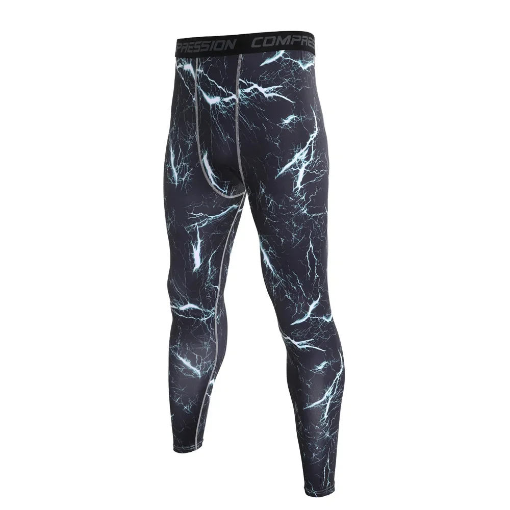Men's Compression Pants Camouflage Sports Leggings Men Training Leggings Quick Dry Trousers Fitness Pants Running Jogging Tights