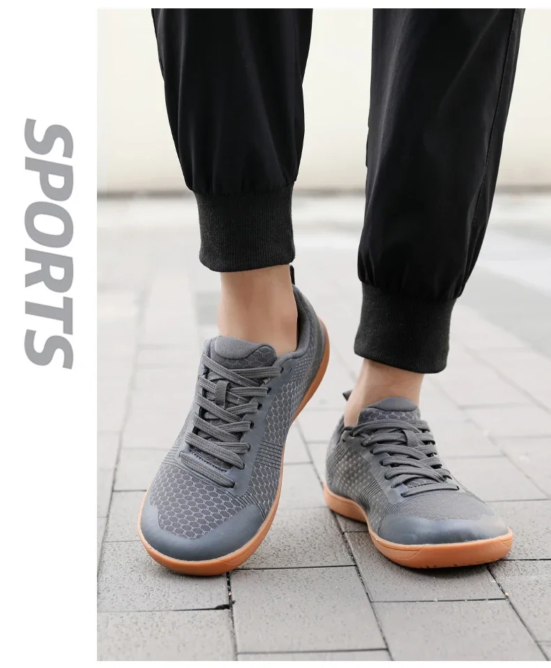 New Unisex Wider Shoes Breathable Mesh Men Barefoot Wide-toed Shoes Brand Flats Soft Zero Drop Sole Wider Toe Sneakes Plus Size
