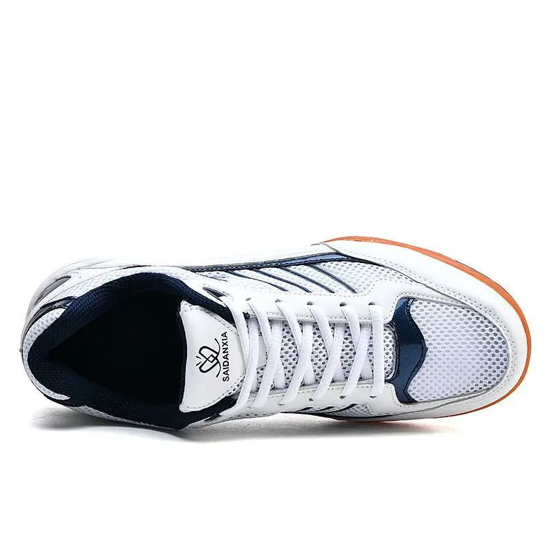 Professioanal Men Tennis Sneakers Breathable Table Tennis Shoes for Women Light Tennis Training Shoes Non Slip Outdoor Sneakers
