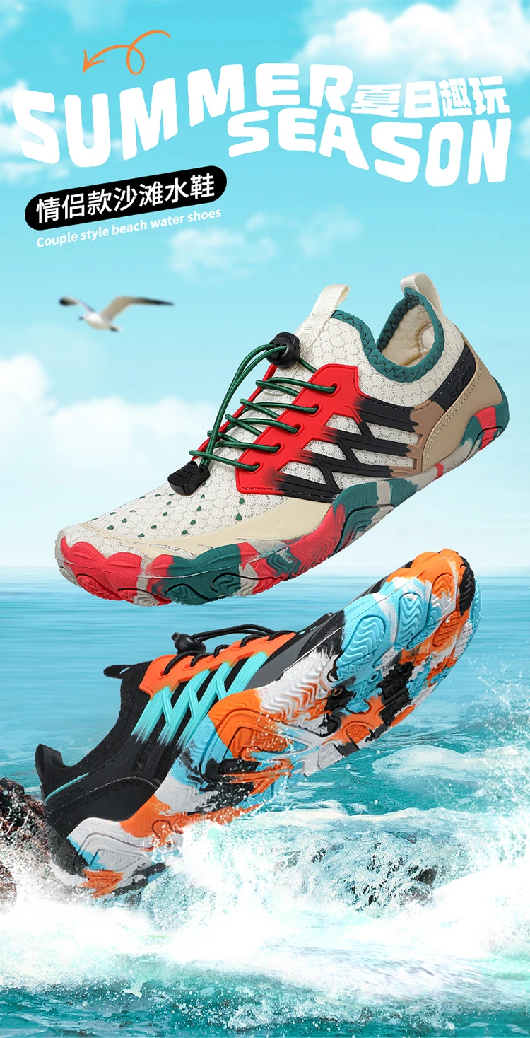Outdoor New Product: Five Finger Creeper Shoes, Water Wading Beach Shoes, Barefoot Diving Single Shoes, Swimming Shoes