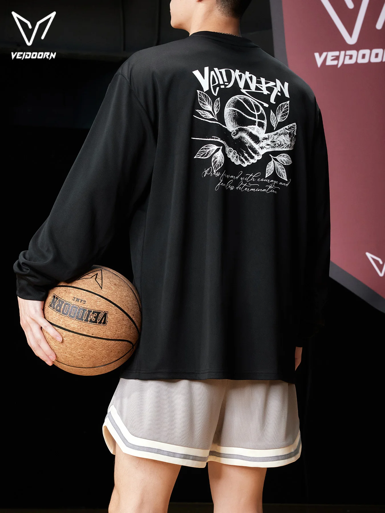2025 Autumn and Winter Long Sleeve Workout T-Shirt Moisture Wicking Training Top Breathable Gym Hoodie for Fitness Running Peace
