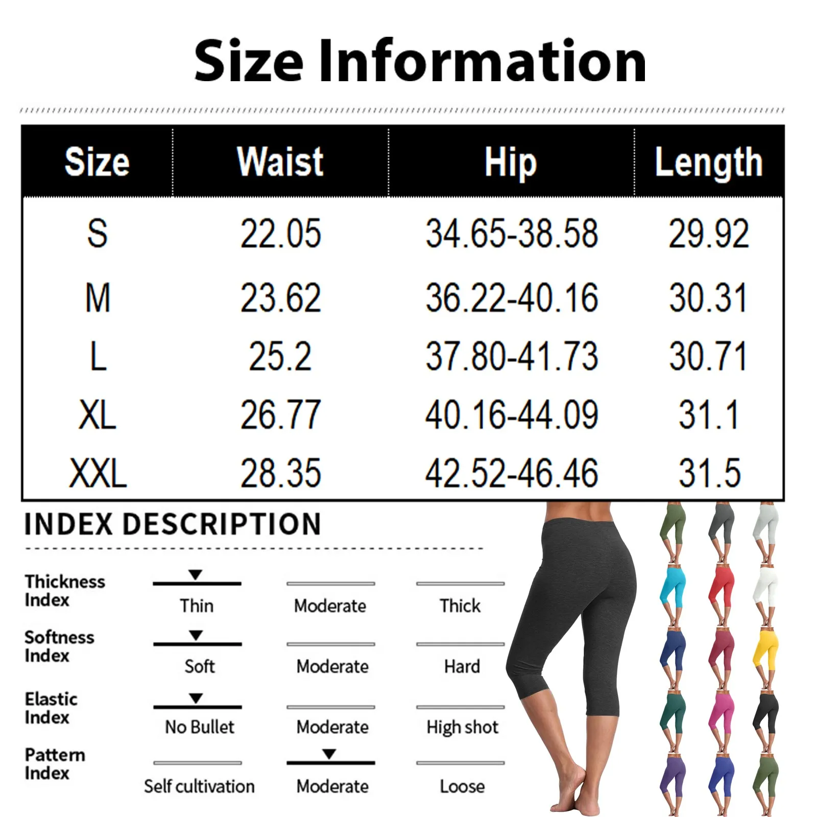 Women'S Sports Shorts Elastic Yoga Pants Summer Solid Color Sports Shorts Lightweight High Waisted Tight Solid Color Jogging
