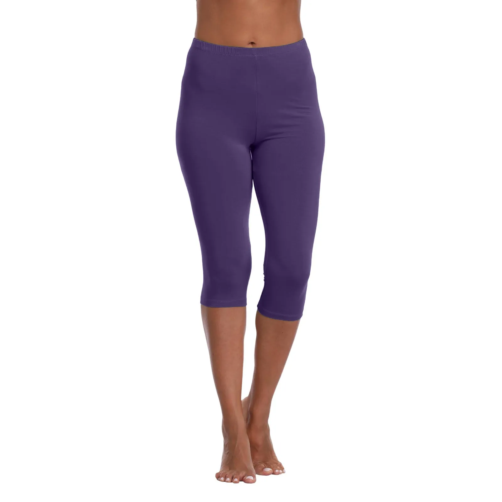 Women'S Sports Shorts Elastic Yoga Pants Summer Solid Color Sports Shorts Lightweight High Waisted Tight Solid Color Jogging