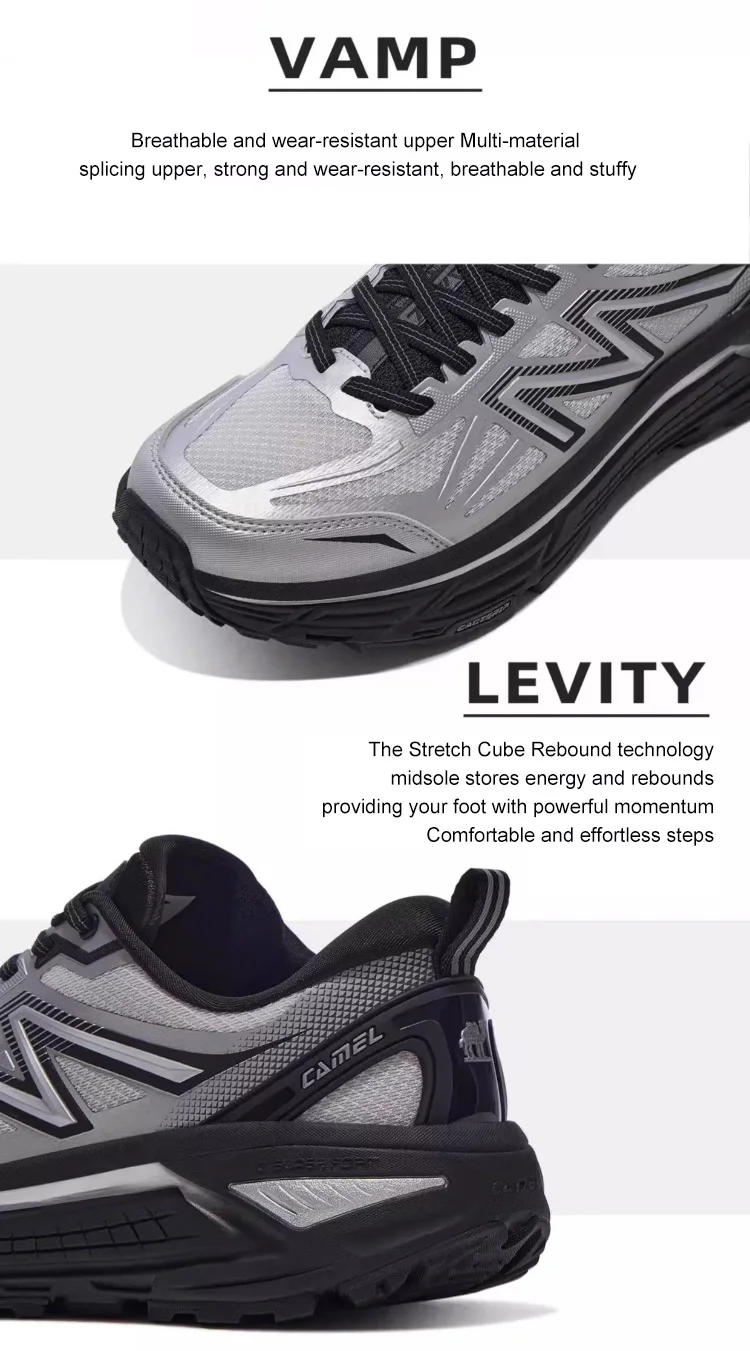 GOLDEN CAMEL Sports Shoes Men Women Sneakers Motion Control Outdoor Casual Running All-terrain Jogging Shoes for Men Breathable
