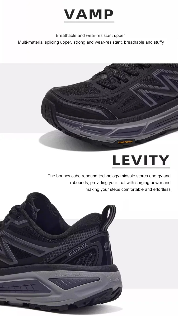 GOLDEN CAMEL Sports Shoes Men Women Sneakers Motion Control Outdoor Casual Running All-terrain Jogging Shoes for Men Breathable