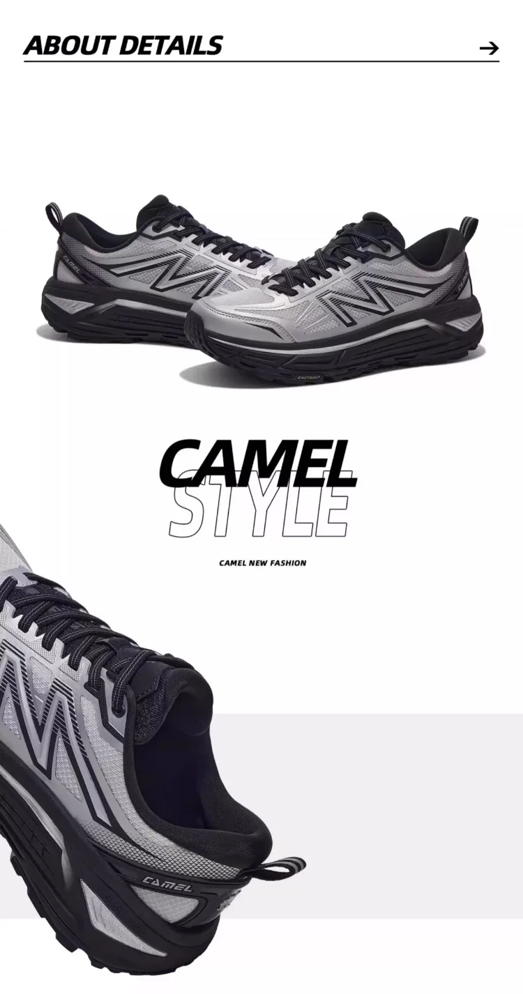 GOLDEN CAMEL Sports Shoes Men Women Sneakers Motion Control Outdoor Casual Running All-terrain Jogging Shoes for Men Breathable
