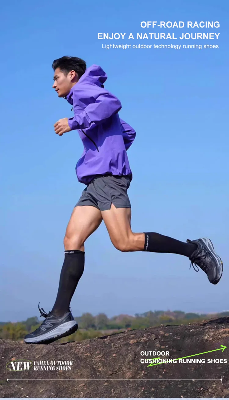 GOLDEN CAMEL Sports Shoes Men Women Sneakers Motion Control Outdoor Casual Running All-terrain Jogging Shoes for Men Breathable