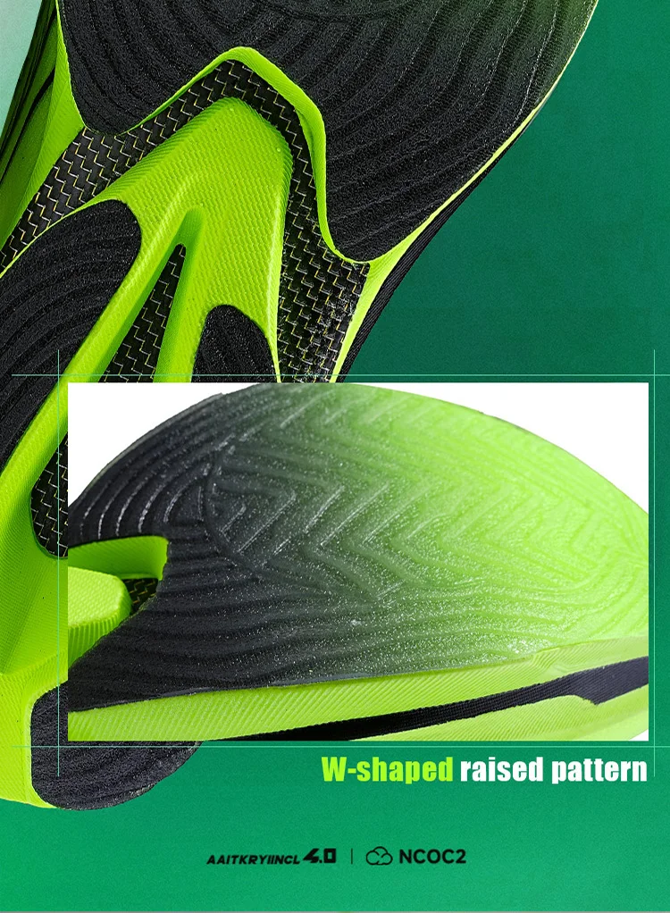 IRUNSVAN Professional Running Shoes Full Length Carbon Plate Marathon Casual Running Shoes for Men and Women 095