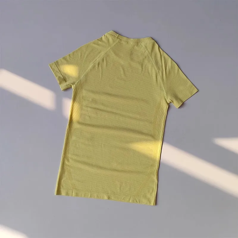 Women Yoga Top Seamless Sport T Shirts Fitness Clothes Short Sleeve Yoga Shirt Gym Top Running Active Wear Sport Top