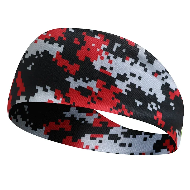 1PC Unisex Fitness Anti Sweating Band Running Headband Sports Absorbing Yoga Hair