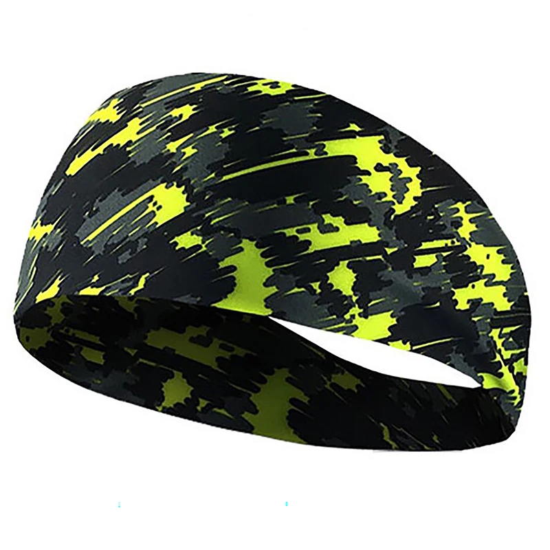 1PC Unisex Fitness Anti Sweating Band Running Headband Sports Absorbing Yoga Hair