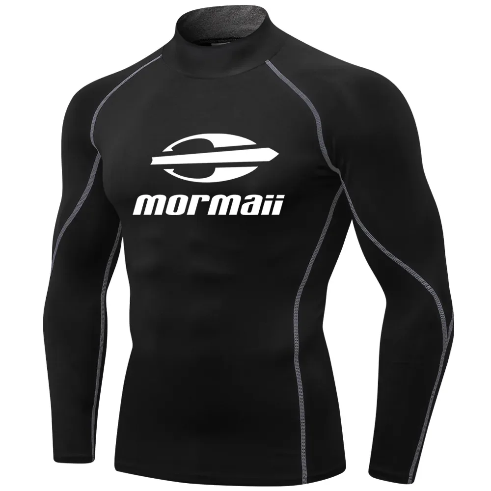 Men Swimsuit Swimming T-shirt Beach UV Protection Swimwear Rash Guard Long Sleeve Surfing Diving Swimsuit Surf T-shirt Rashguard