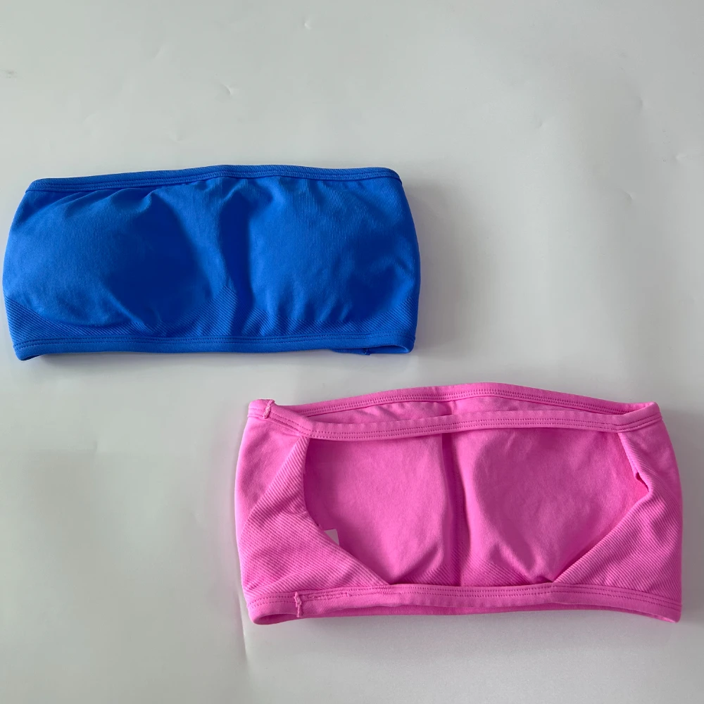 Pericic 2 Pieces Yoga Set Women Backless Bandeau Sports Bra Scrunch Shorts Yoga Clothing Workout Clothes Outfits Sets Gym Set