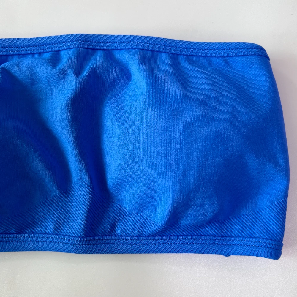 Pericic 2 Pieces Yoga Set Women Backless Bandeau Sports Bra Scrunch Shorts Yoga Clothing Workout Clothes Outfits Sets Gym Set
