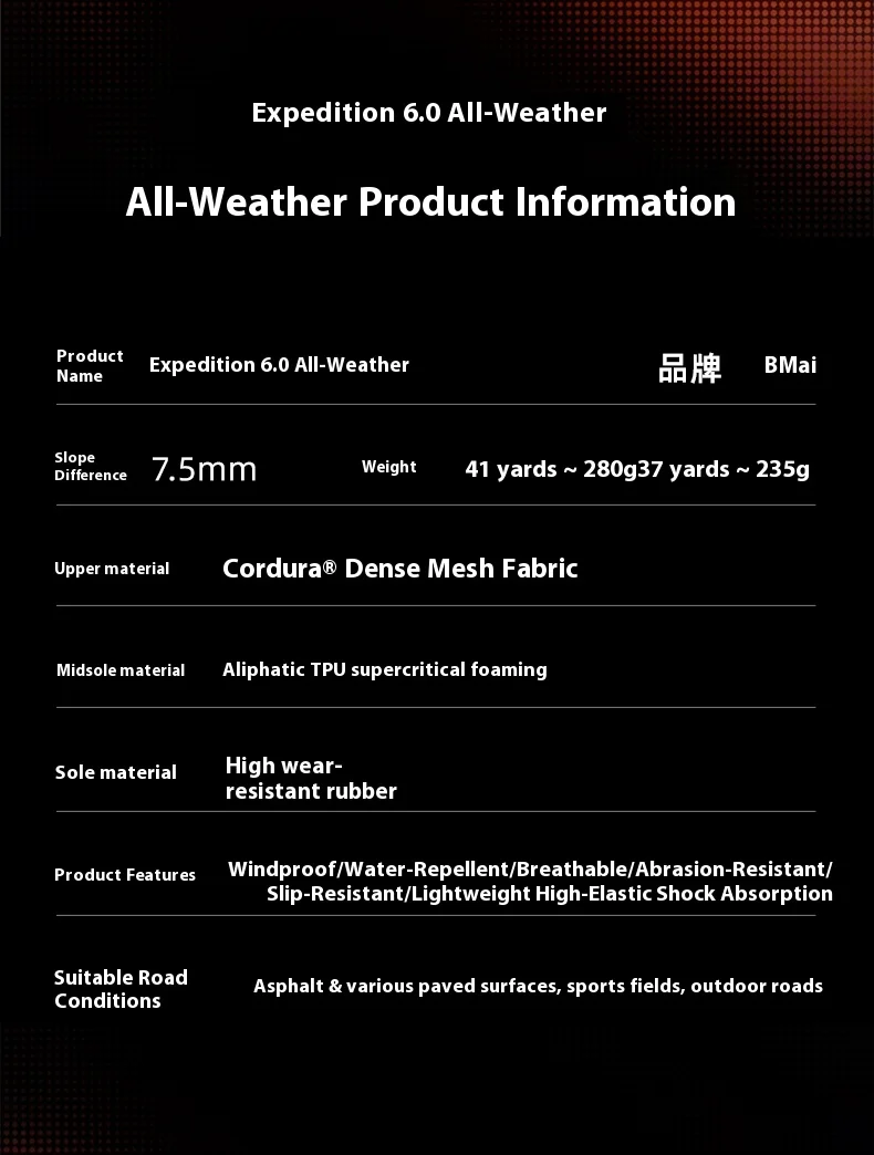 BMAI Trail Running Shoes for Men Breathable Outdoor Man Sneakers Lightweight Men's Sports Shoes Cushion Mountain Jogging Sneaker
